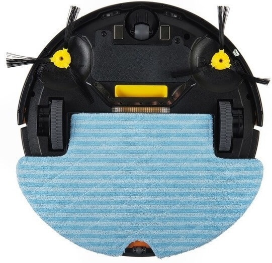 La microfibre est installée La microfibre est installée