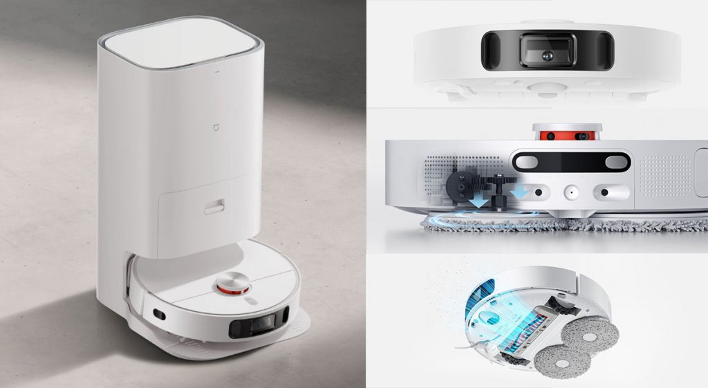 Robot aspirateur et laveur tout-en-un Xiaomi