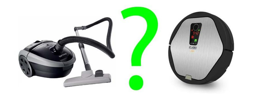 Aspirateur robot ou aspirateur classique