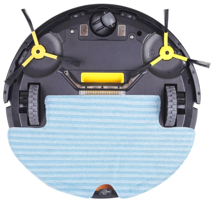 La microfibre est installée La microfibre est installée