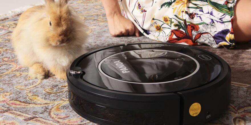 Aspirateur robot pour le nettoyage des poils d'animaux (photo)