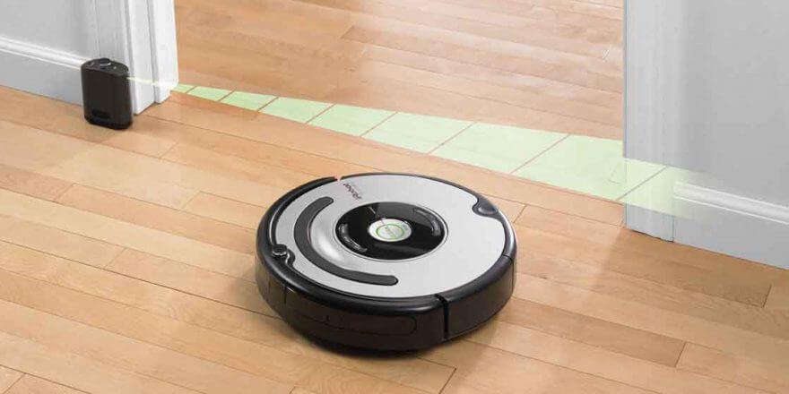 Un mur virtuel pour un aspirateur robot.