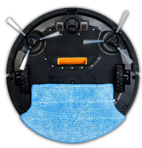 La microfibre est installée La microfibre est installée