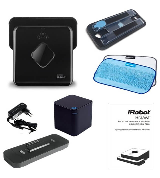Équipement iRobot Brava 380T Équipement iRobot Brava 380T