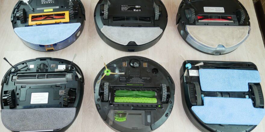 Aspirateurs robots avec ou sans brosse turbo