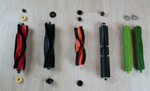 brosses centrales des robots