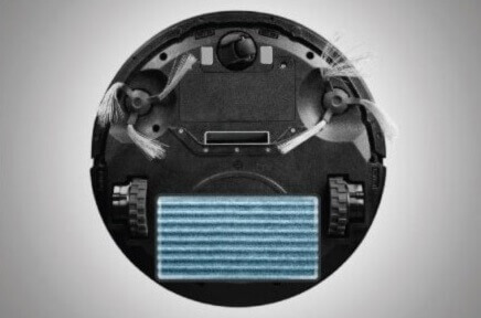 La microfibre est installée La microfibre est installée