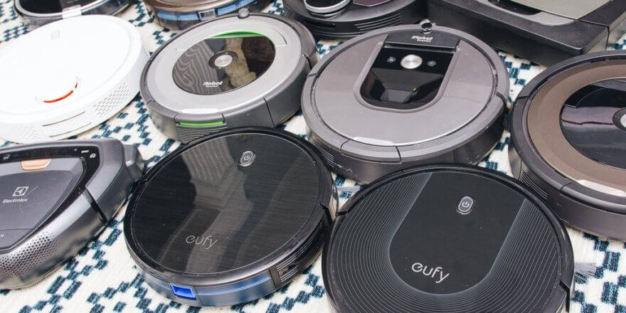 Aspirateurs robots de différentes marques