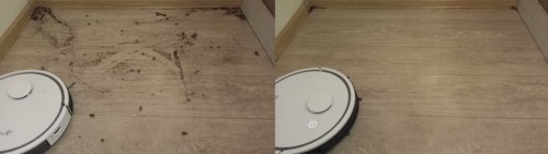 Nettoyage à sec des sols stratifiés