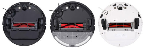 Roborock S6, S5 Max et S5 (vue de dessous)