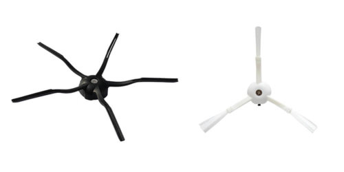 Comparaison des brosses latérales