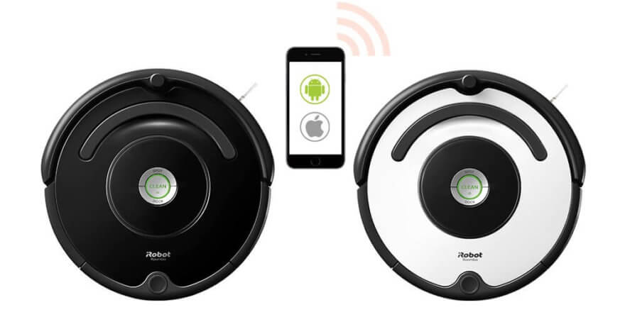 Photos des iRobot Roomba 671 et 675