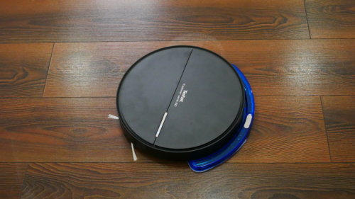Nettoyage humide avec un robot