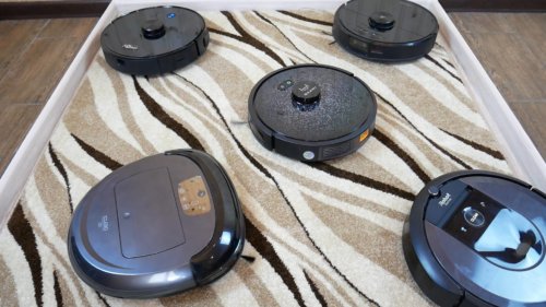 Aspirateurs robots sur moquette