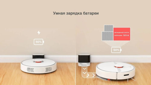 Recharge intelligente pour un aspirateur robot