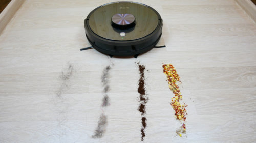 Aspirateur robot et poubelle