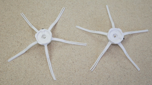 Brosses latérales à l'arrière