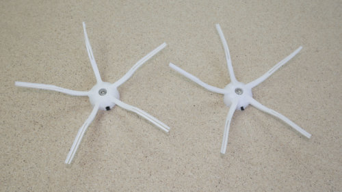 Comparaison des brosses latérales