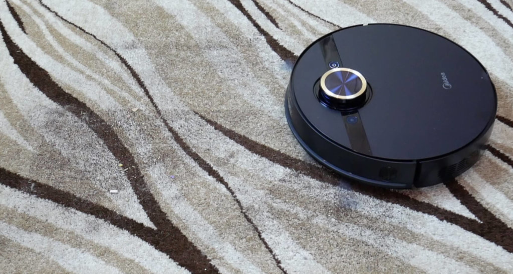 Midea S8+, nettoyage de tapis