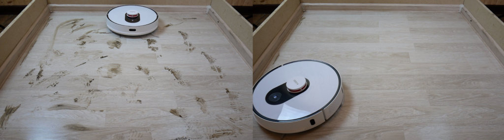 Nettoyage humide avec Roidmi