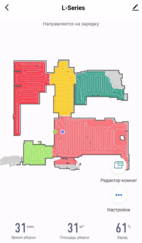 Navigation dans le logement