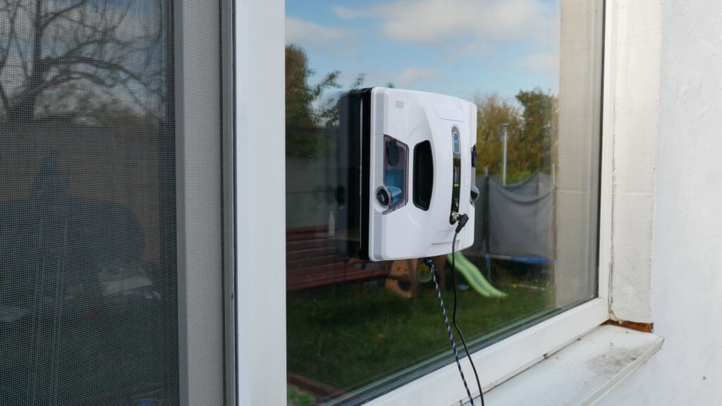 Qualité du nettoyage des vitres depuis l'extérieur