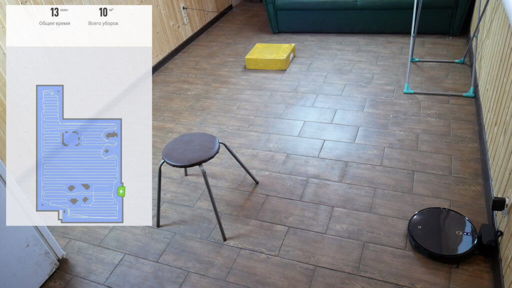 Navigation dans une salle d'obstacles