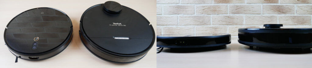Comparaison entre un aspirateur robot classique et un aspirateur robot fin