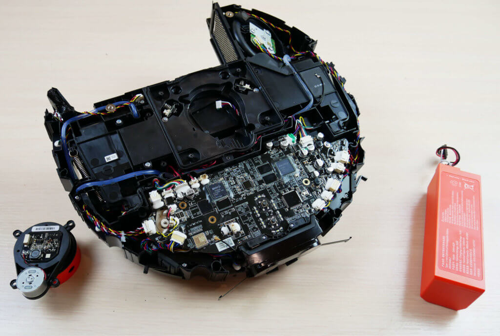 Qualité de fabrication de l'aspirateur robot Mijia Pro