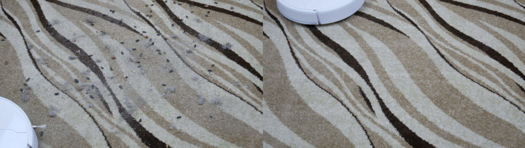 Nettoyage du tapis