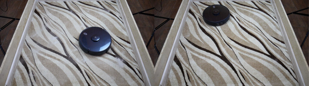 Accumulation de sable sur le tapis Mijia