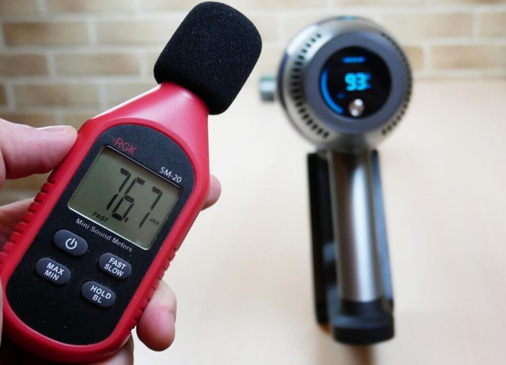 niveau sonore de l'aspirateur