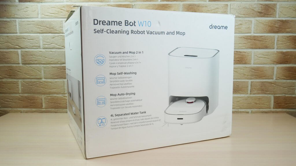 Boîte de Dreame Bot W10