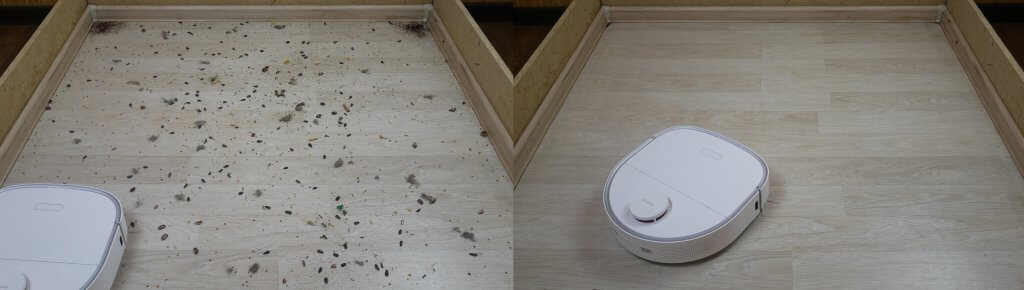 Qualité de la collecte des déchets sur les sols stratifiés