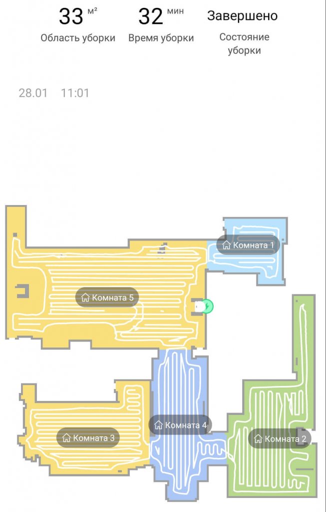 Cartographie Dreame Bot W10