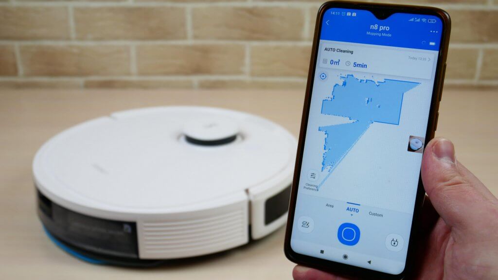 Contrôle via l'application Ecovacs Home