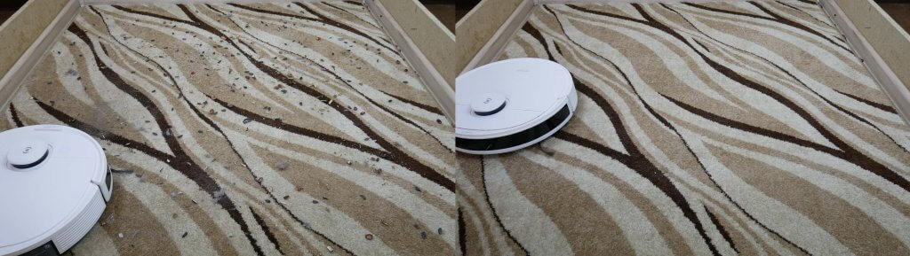Deebot OZMO N8 PRO nettoie les tapis