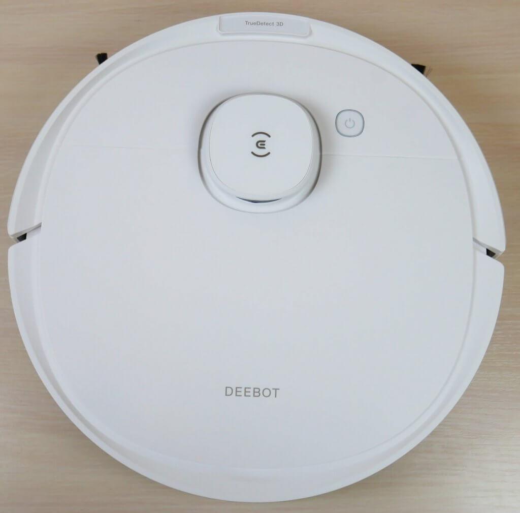 Ecovacs Deebot OZMO N8 PRO, vue de dessus