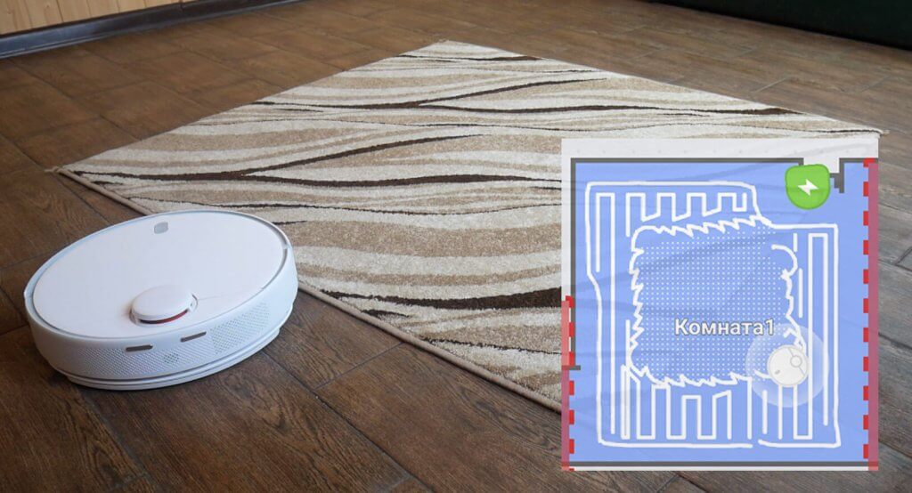 Mode d'évitement des tapis