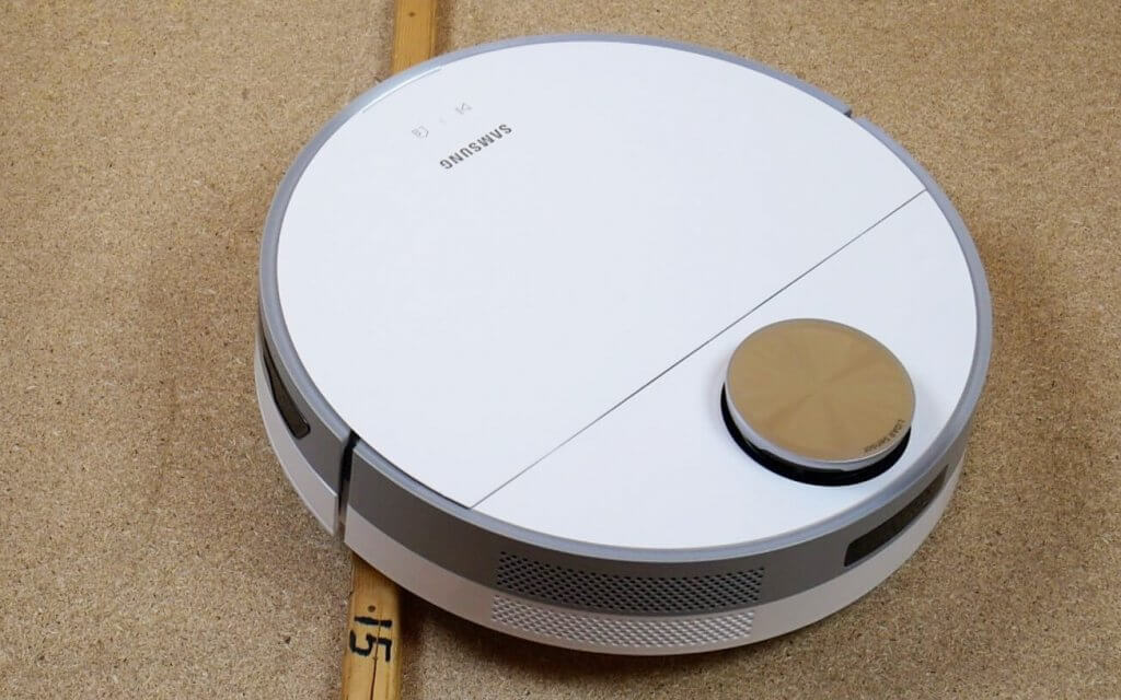 Parcours d'obstacles du Samsung Jet Bot+