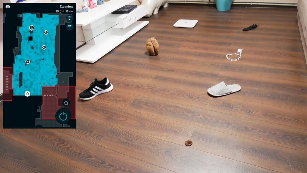 Reconnaître et éviter les objets avec un aspirateur robot