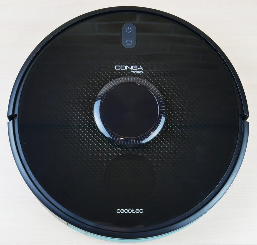 Cecotec Conga 7090 IA, vue de dessus