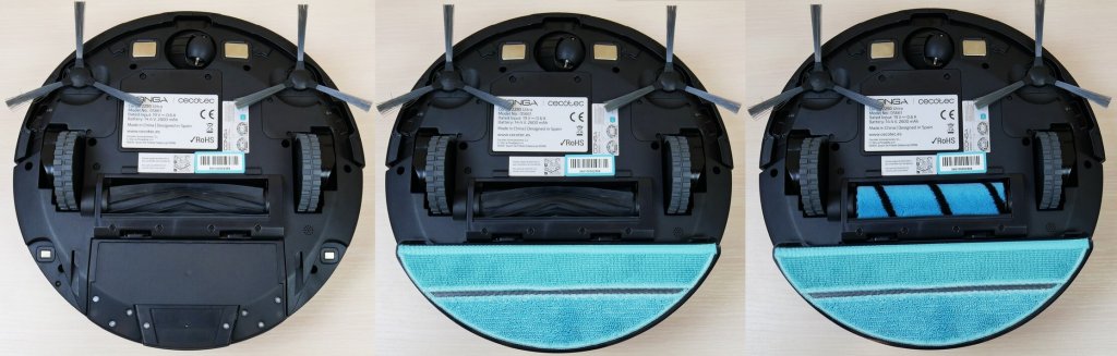 Cecotec Conga 2290 Ultra, vue de dessous