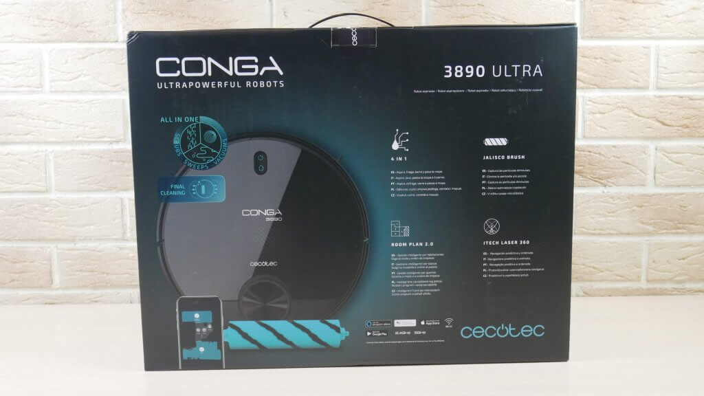 Boîte Cecotec Conga 3890 Ultra