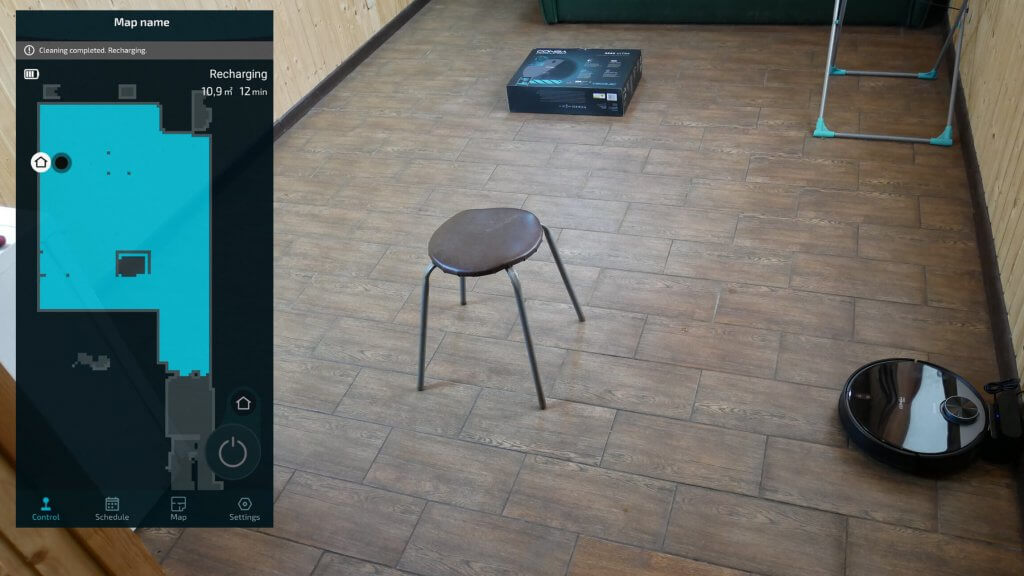 Navigation dans une salle d'obstacles
