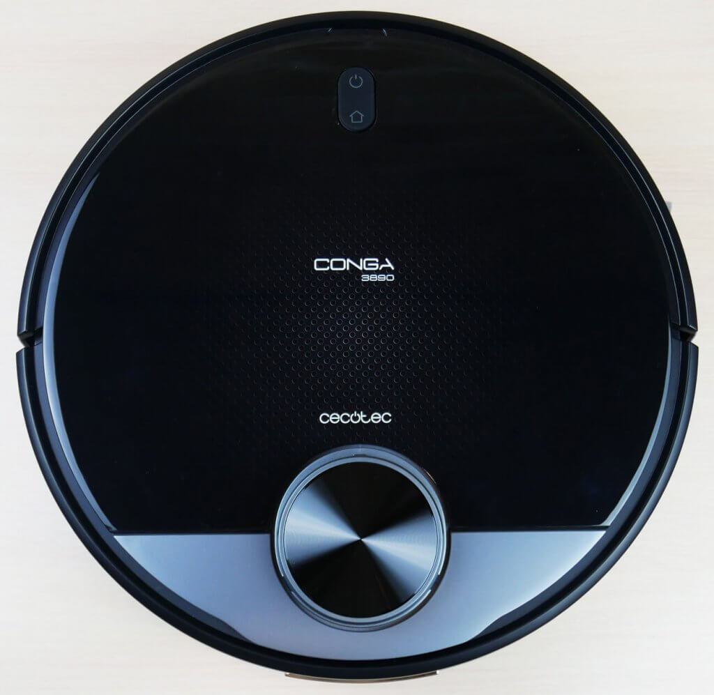 Cecotec Conga 3890 Ultra, vue de dessus