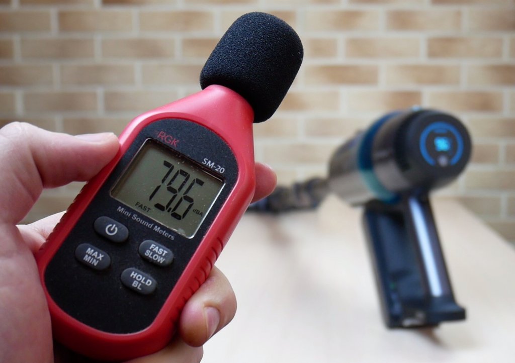 Niveau sonore du Cecotec Conga RockStar 900 Ultimate ErgoWet