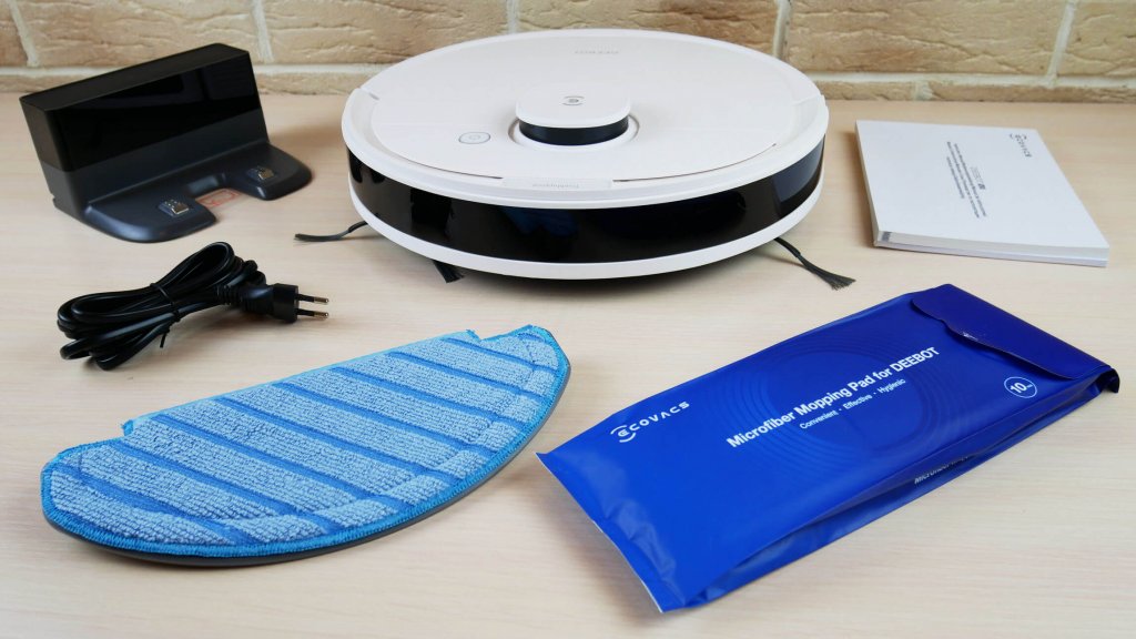 Contenu de l'emballage Ecovacs Deebot N8
