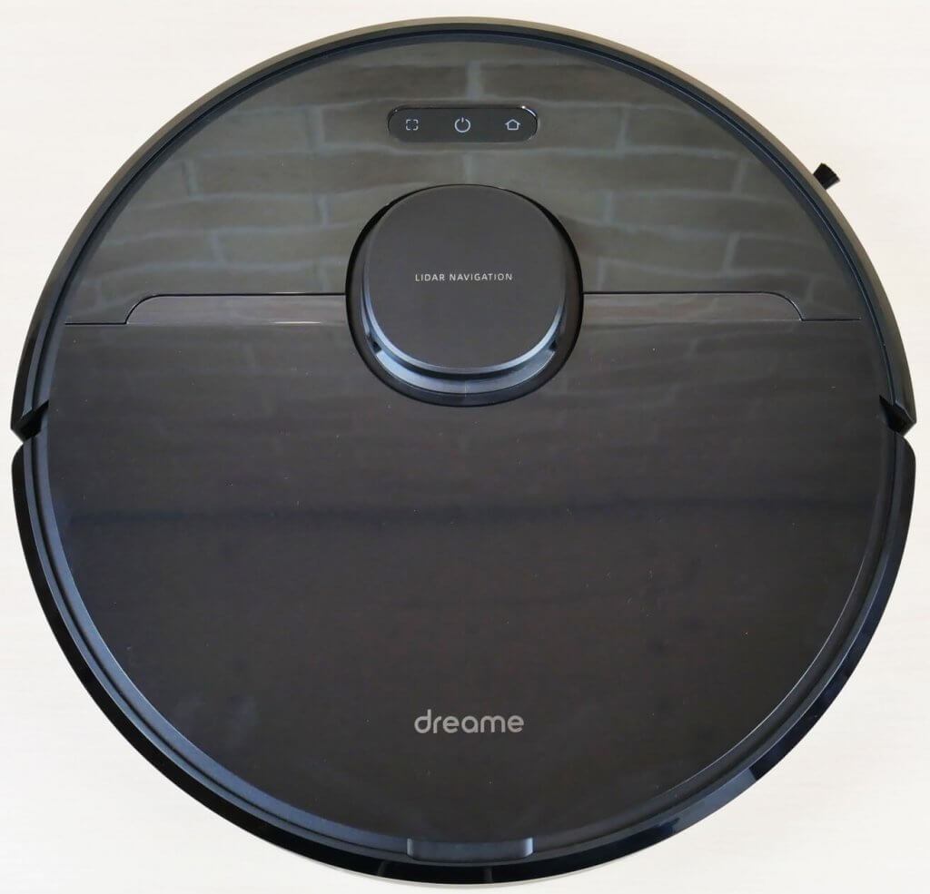 Dreame Bot D9 Pro : vue de dessus
