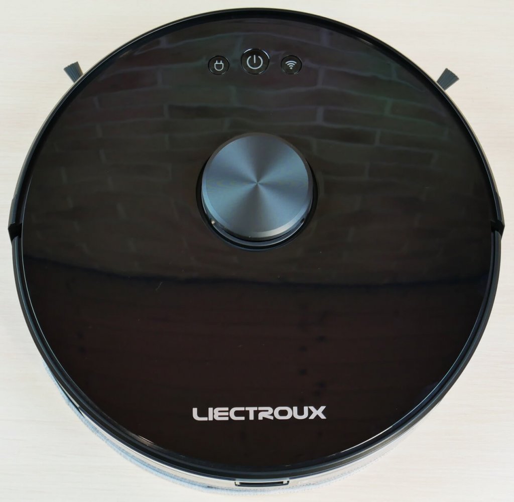 Liectroux XR500 : vue de dessus